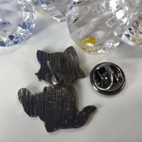 Figaro Cat Lapel Pin Pinocchio Pet Badge Pin Brooch Accessories Jewelry Gift - Picture 4 of 6